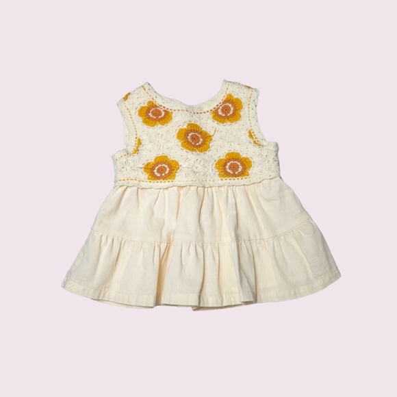 C & C California Other - C & C California Girls Crochet Top Size 12 Months